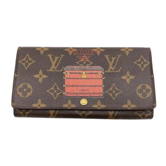 Louis Vuitton Monogram Sarah Trunk Lock Wallet W/Box Dust bag - Picture 2 of 16